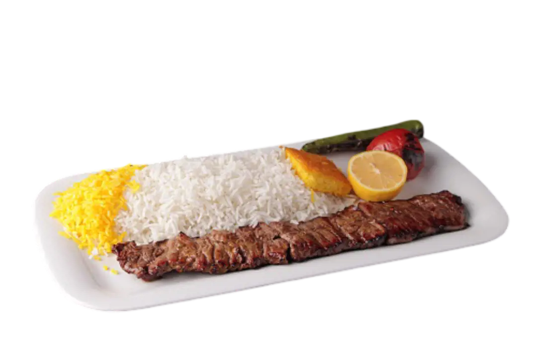 چلو کباب برگ ممتاز گوسفندی