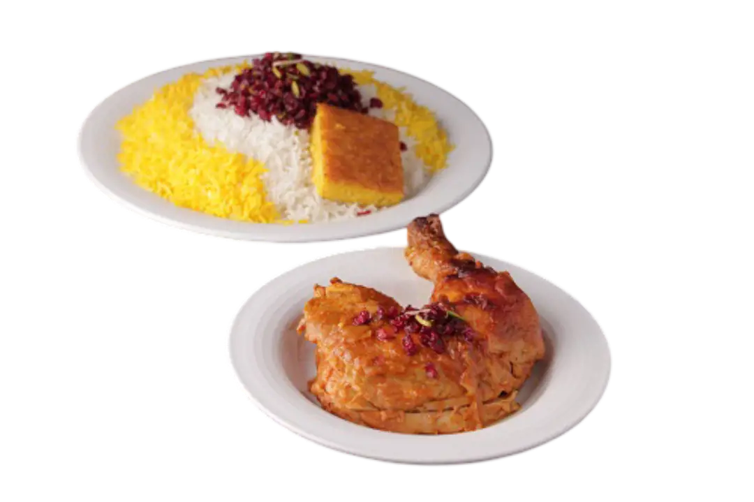 زرشک پلو با مرغ