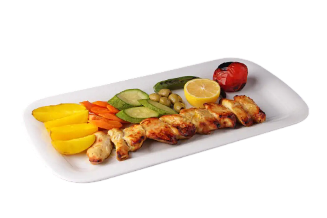 خوراک جوجه کباب زعفرانی