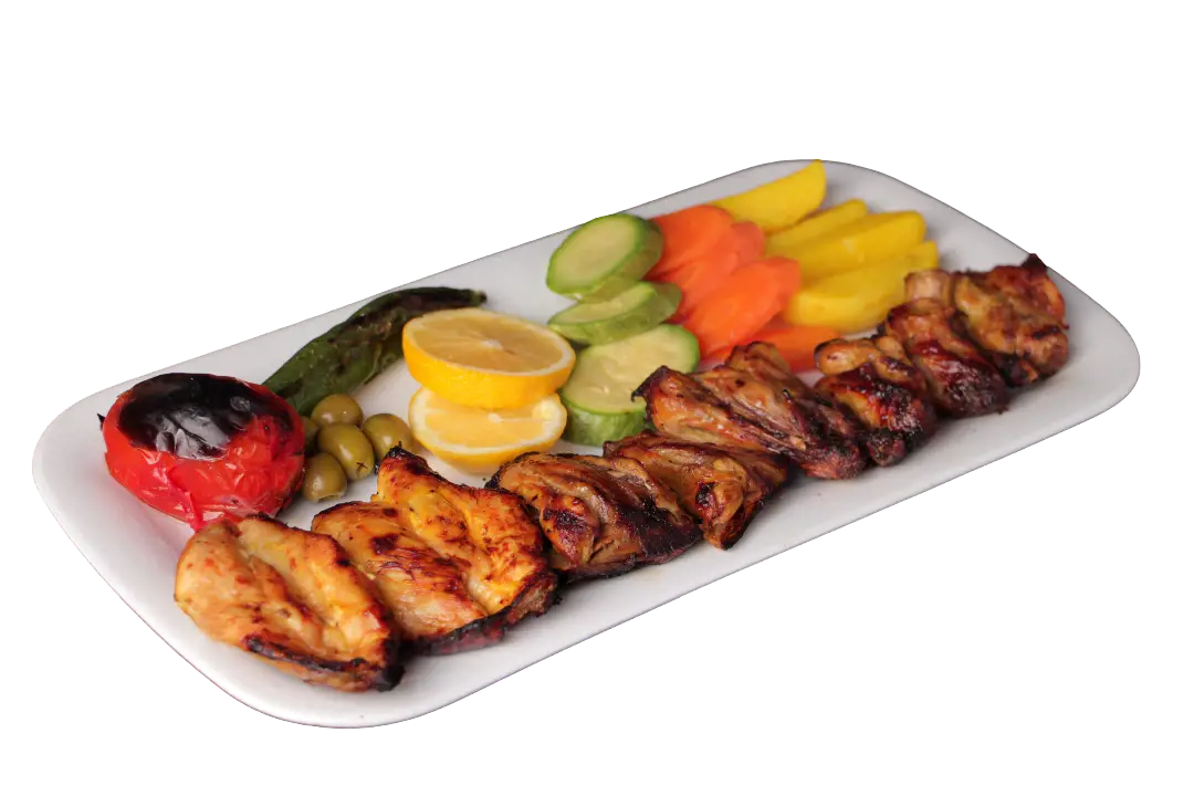 خوراک جوجه کباب با استخوان