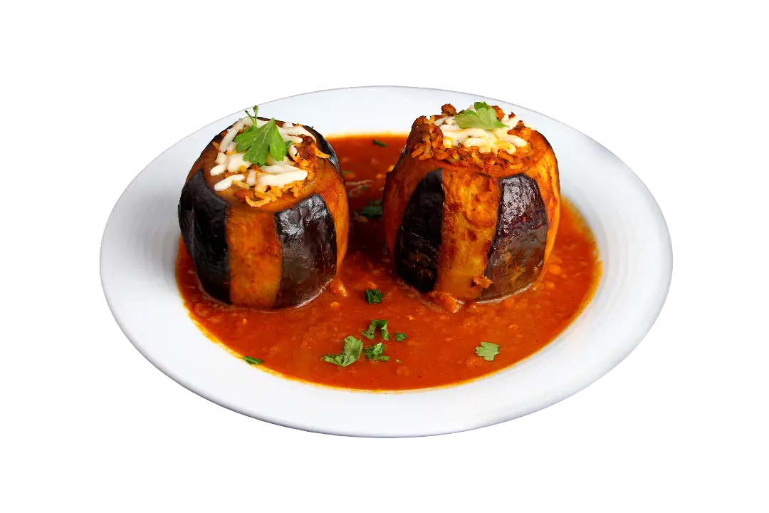 دلمه بادمجان (دو تکه)